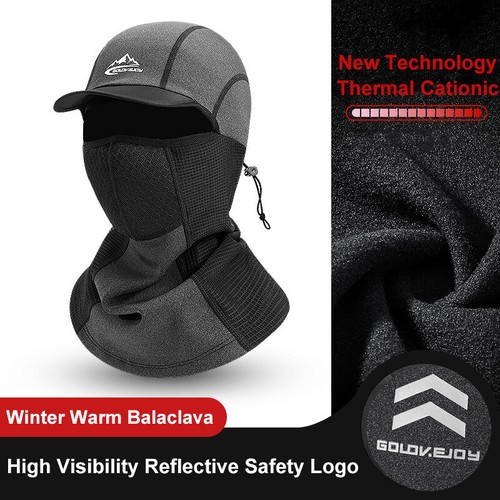 Thermo Motorrad Sturmhaube Ski Gesichtsmaske Abdeckung Radkappe Spitzenmütze Kopfbedeckung - Bild 4 von 17