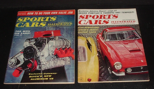 LQQK 22 vintage 1959/1961 SPORTS CARS ILLUSTRATED, sports, economy, competion - Picture 3 of 12