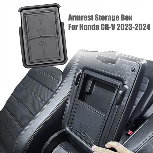 For Honda CRV 2023-2024 Hidden Console Armrest Storage 1X Box Box X3H3 - Picture 1 of 12