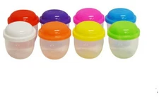 1000 EMPTY ONE INCH 1" VENDING CAPSULES ACORN 1 INCH ASSORTED COLOR LIDS PARTY