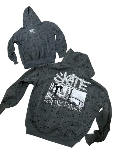 H&M Hoodie Boys Skate For The Future 8-10Y Gray - Picture 2 of 8