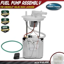 Fuel Pump Assembly w/ 4-Blade for Chevy Malibu Buick LaCrosse Regal Sportback