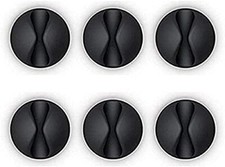 3 packages Bluelounge CableDrop Cable clips Black Multi Purpose Cable Clips New