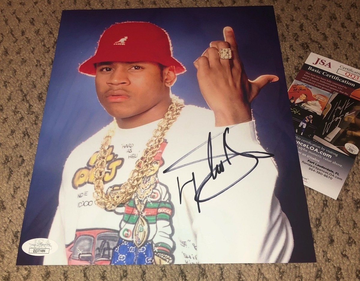 LL COOL J SIGNED 8X10 PHOTO JSA AUTOGRAPH RAP HIP HOP MUSIC JAMES