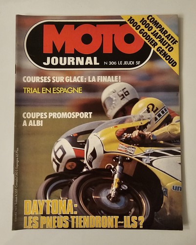 Magazine Course Moto – Février / Mars 1977 – Vintage 70s – Superbikes