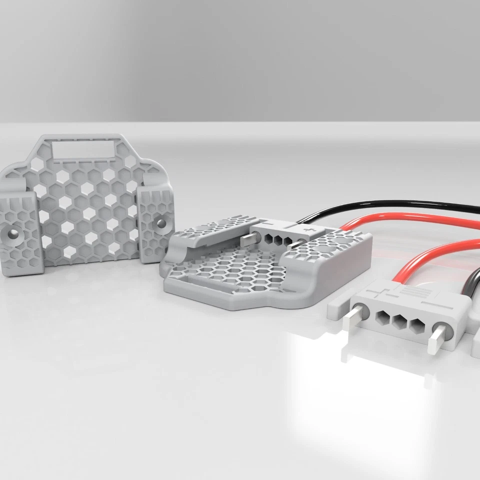 MARKENLOS Lidl / Parkside Akku-Adapter und Wandhalter für PARKSIDE X 20V Team-Akkus