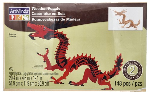 Wood Trick Puzzle in legno 3D per adulti e bambini da costruire, design carino e ordinato, con cristalli scintillanti, per conservare i vostri gioielli, confezione regalo fai da te