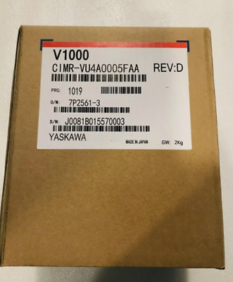 New YASKAWA CIMR-VU4A0005FAA CIMRVU4A0005FAA AC Drive
