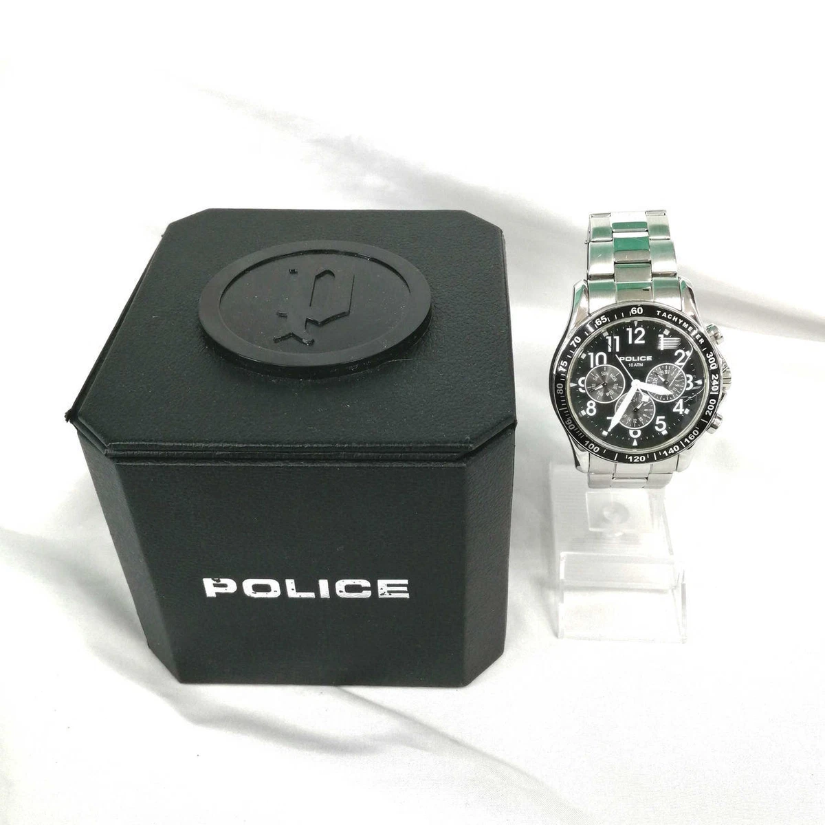 Police tachymeter hotsell watch price