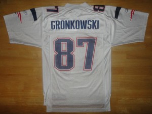 white gronkowski jersey