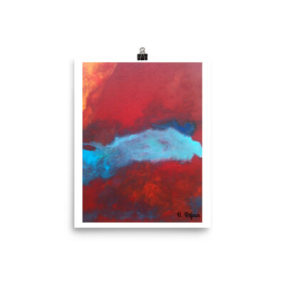 Ray of Hope, Fine Art Reproduction, Abstract Art Print