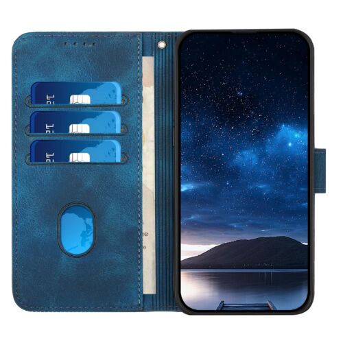 Leather Card Slot Wallet Phone Case For Motorola Moto G Play Power Stylus 2024 - Picture 19 of 87