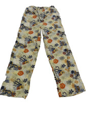 YOUTH KIDS DISNEY MICKEY MOUSE SURF PRINT PAJAMA BOTTOMS WITH POCKETS - LARGE