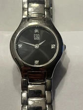 MOVADO DIAMOND WOMENS WATCH ESQ SWISS E5231 BRAND NEW BATTERY