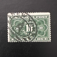 US STAMPS #JQ4 PARCEL POST POSTAGE DUE Used Ng