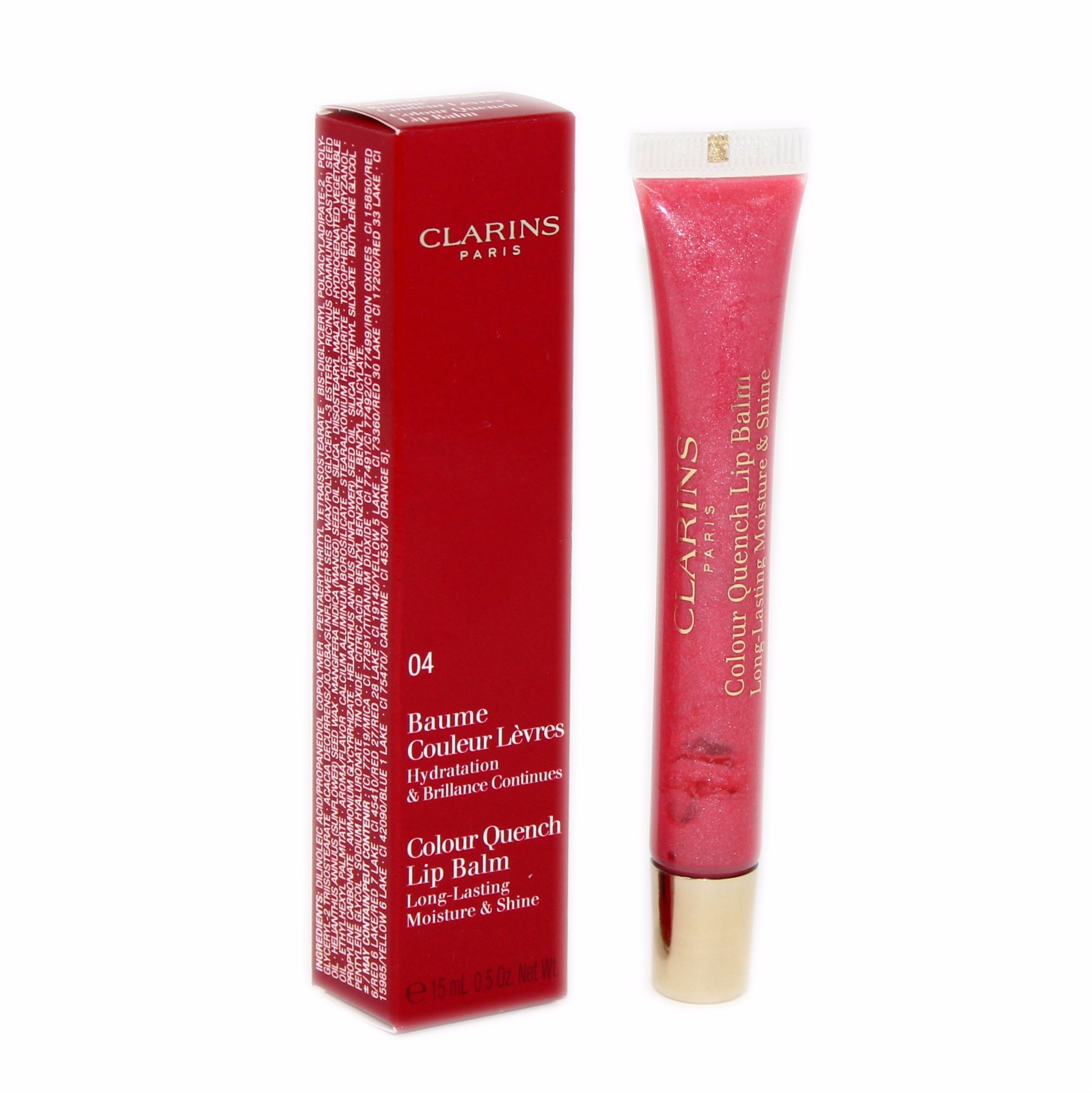 БАЛЬЗАМ ДЛЯ ГУБ CLARINS COLOUR QUENCH ДЛЯ СТОЙКОГО УВЛАЖНЕНИЯ И БЛЕСКА ГУБ 15 МЛ 04 NIB-442341 5690₽