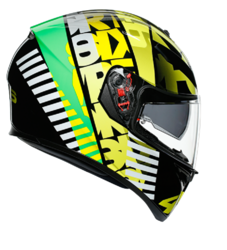 Full face helmet Agv K3 sv pinlock Valentino Rossi Tribe 46 helmet helmets - Picture 2 of 3