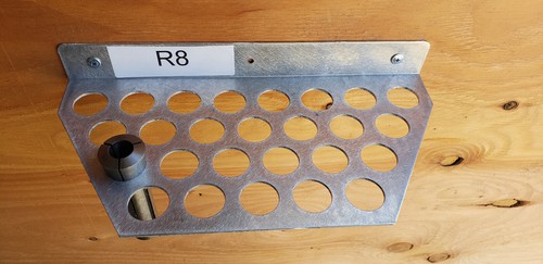 Brand new R8 COLLETS RACK HOLDER, HOLD UP TO 26 COLLETS | eBay