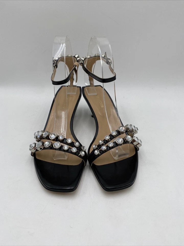 Women’s Sergio Rossi SR Milano Sandals Black Size 40 - Image 2 of 4