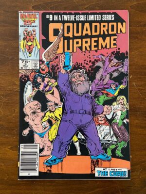SQUADRON SUPREME #9 (Marvel, 1985)VG+ Gruenwald