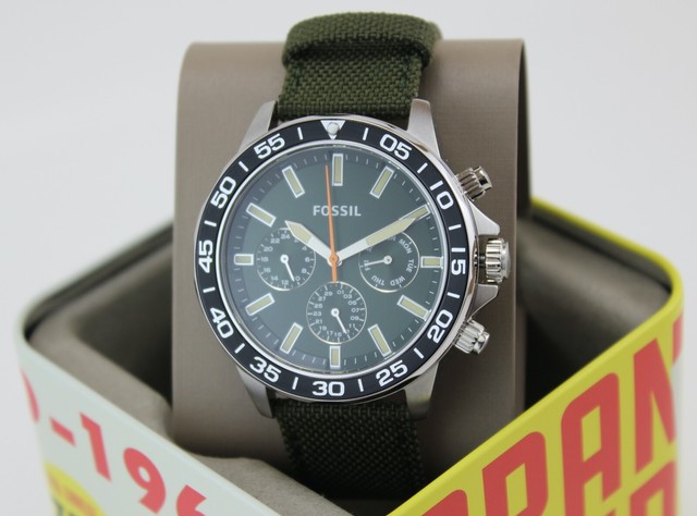 Men's Fossil Bannon SS Multi Dial Watch 