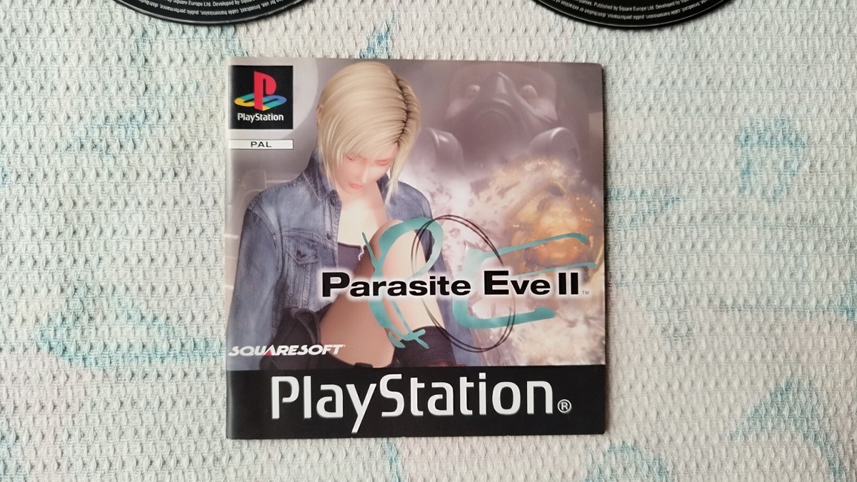 Sony Playstation 1 PS1 Parasite Eve II 2 PAL -EUROPEAN Discs and