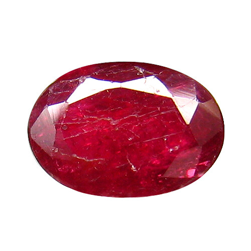 0.78Ct UNHEATED NICE RED RUBY GEMSTONE | eBay