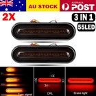 <!--F#f_0-->2X 3IN1 LED Tail Light Stop Brake Indicator Reverse Lamp Slim Truck Trailer ATV<!--F/-->