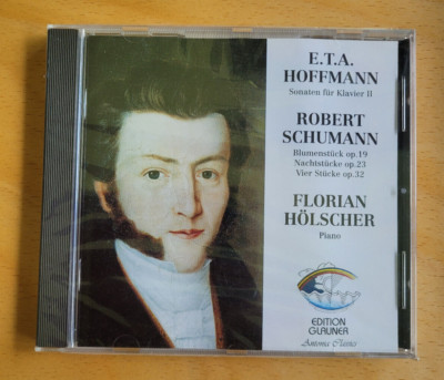 neue CD E.T.A. Hoffmann Sonaten für Klavier II Robert Schumann Florian Hölscher