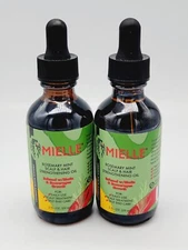 MIELLE Organics Rosemary Mint Scalp & Hair Strengthening Oil Biotin 2oz QTY:2