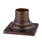 Acclaim Lighting Pier Mount Adapters, Burled Walnut - 5999BW