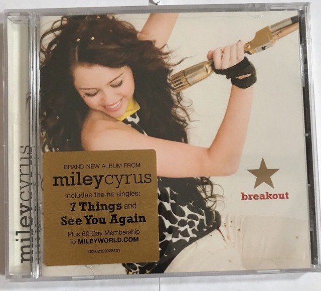 MILEY CYRUS BREAKOUT (CD) eBay