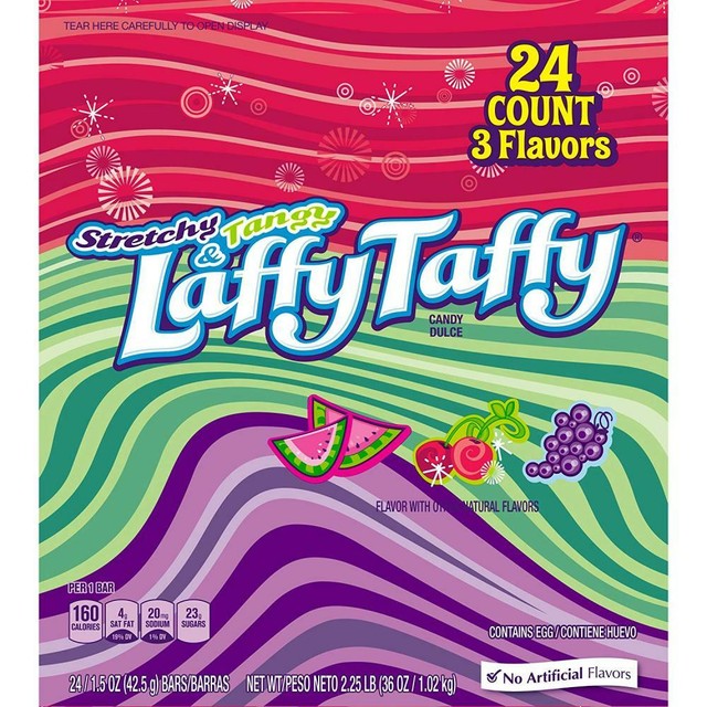 Taffy Stretchy & Tangy Variety Box 24 Packs eBay