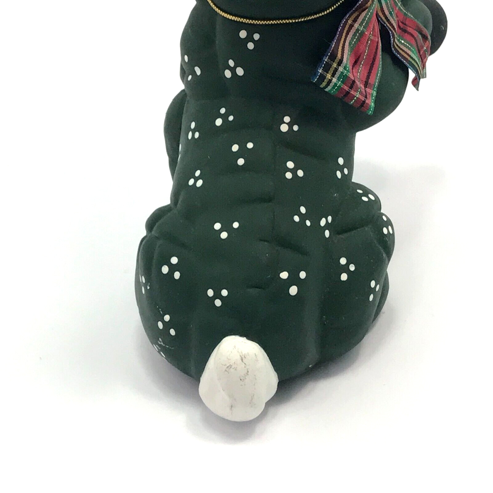 VTG Kimble Mold Reindeer Forest Green Ceramic Winter Holiday Christmas READ