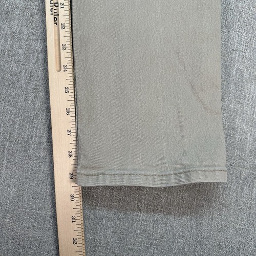 Levis 513 Jeans Herren 30x30 hellbraun Slim Straight Stretch helle Waschung - Bild 7 von 9