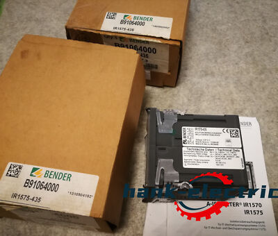 1PCS New BENDER IR1575-435 B91064000 Insulation Detector - Fast DHL Shipping