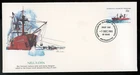 AUSTRALIAN ANTARTIC TERRITORY 1981 FIRST DAY COVER, SHIPS, NELLA DAN  !! N43