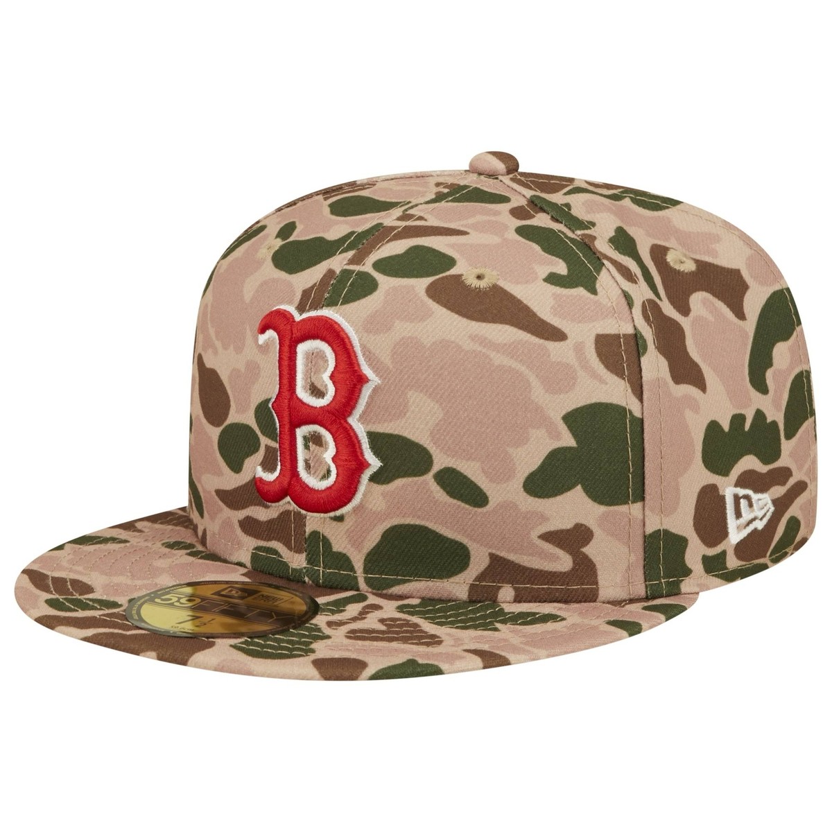 60237938] MENS NEW ERA MLB BOSTON RED SOX 5950 DUCK CAMO WS04