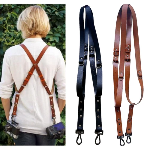 Adjustable Camera Straps Clothing Accessories Double Harness Shoulder Strap