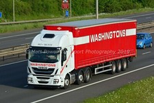 Truck Photo 12x8 - Iveco Stralis - Washingtons - FN15 GVY