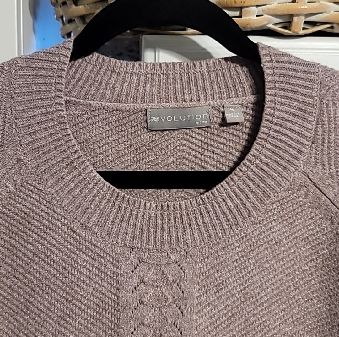 Evolution by Cyrus Ribbed Pullover Top Womens Sma… - image 2