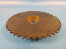 Martin Sprocket 25B45 1 1/8" Bore,25 Chain,45 Teeth, 25BS45 (Tsubaki,Boston,UST)
