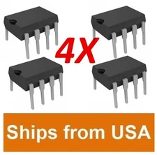 Qty 4 of Coolaudio V3207D (MN3207 eqv) 51ms Analog Delay Line