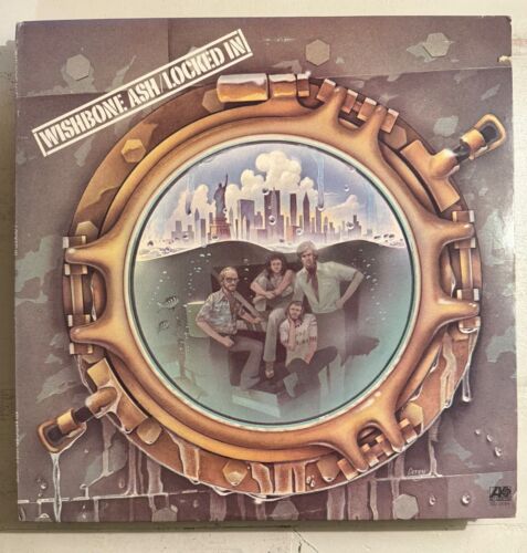 WISHBONE ASH – LOCKED IN - VINYL LP BLACK - VG+ - A17