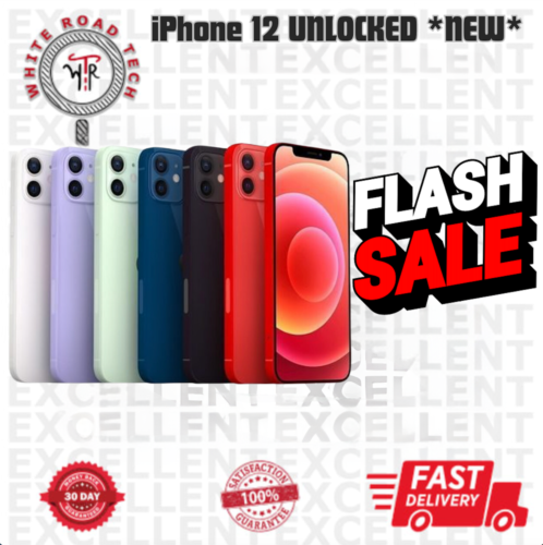 *NEW* Apple iPhone 12 A2172 (FACTORY UNLOCKED)- ALL COLORS & CAPACITY