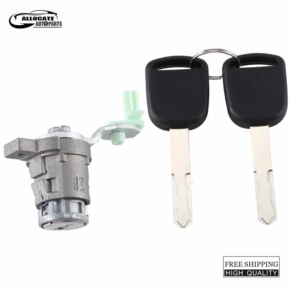 New Front Drivers Door Lock Cylinder W/2 Keys For 2003-2008 Honda Pilot 3.5L V6 - Изображение 4 из 4