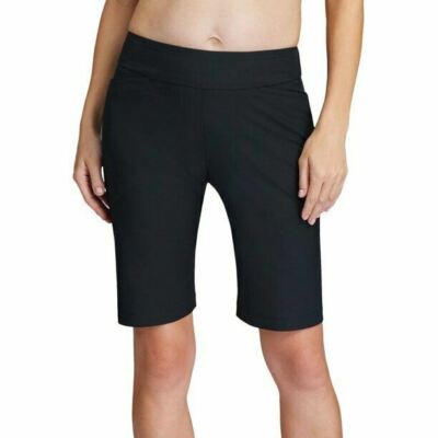 Tail White Label Women's Essential Golf Shorts Size 2 Black Pickleball