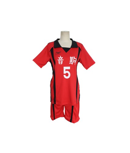 Costume Cosplay Haikyuu!! Nekoma High School &ndash; Kenma Kozume E Tetsurou, Divisa Rossa