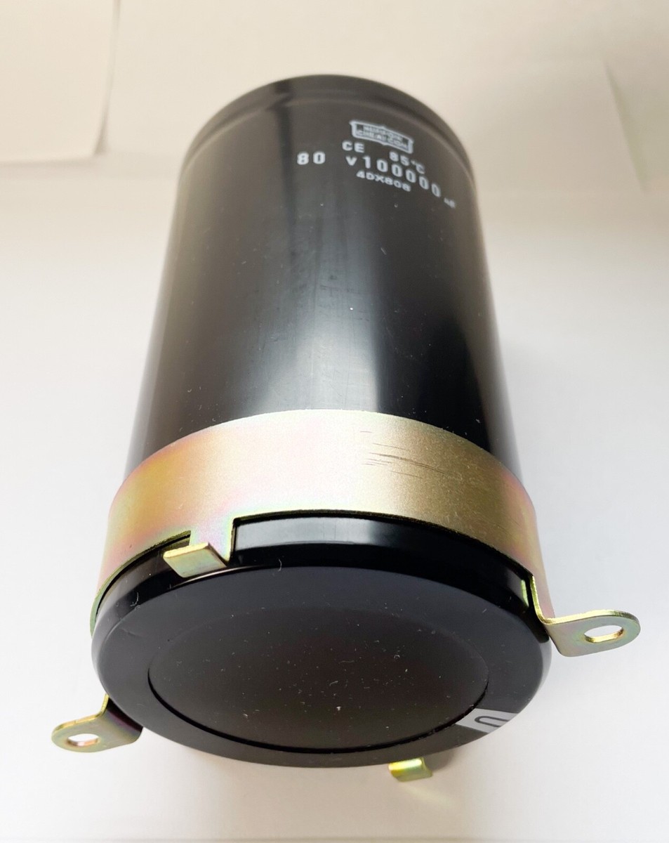 Nippon Chemi Con 80V 100000uF Aluminum Electrolytic Capacitor CE