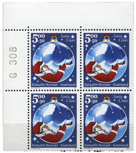 Greenland FDC 2014.10.20. Christmas Stamps Block of Four Z4248 | eBay